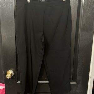 Women’s size 14 black capris, NWOT